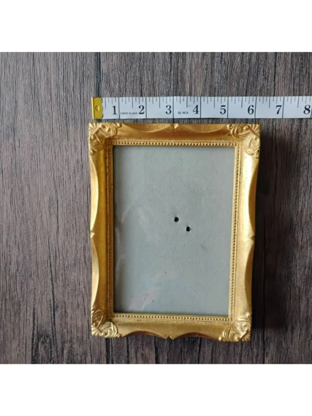 Vintage Ornate Gold-Tone Picture Frame 8x6